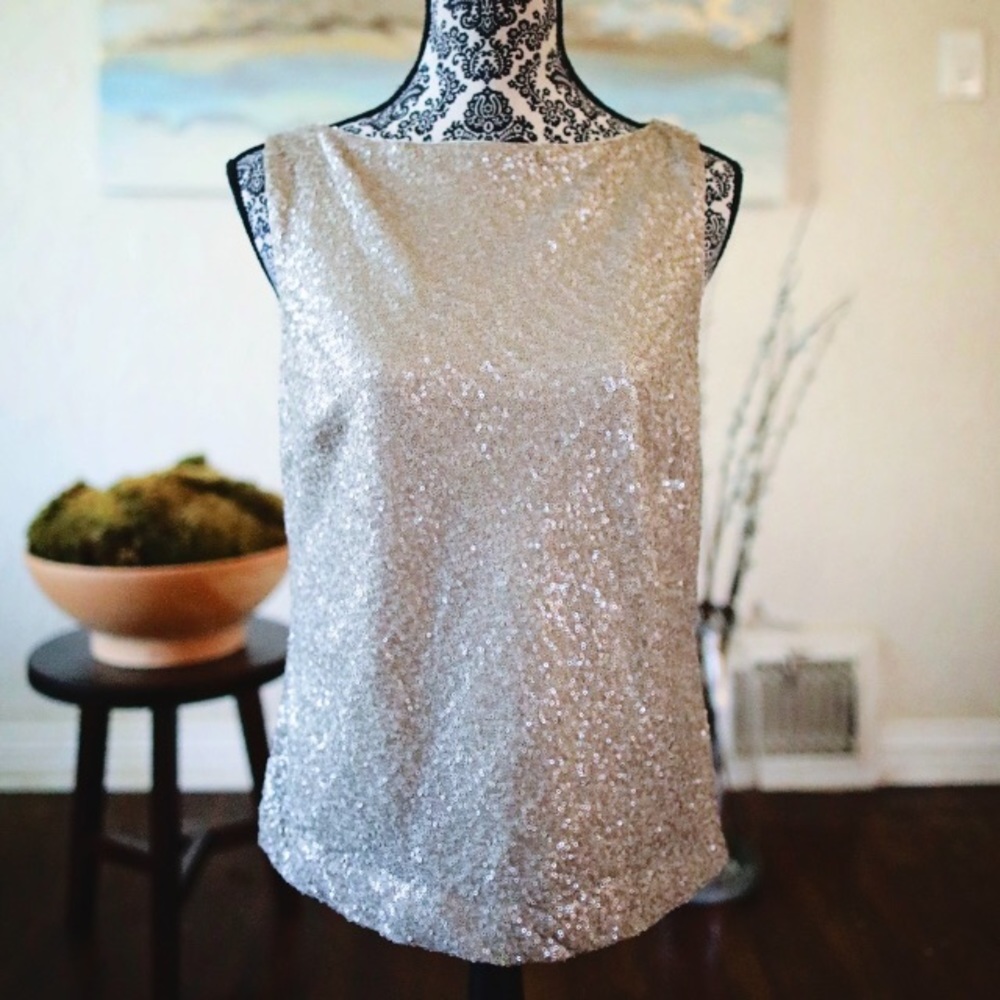 Ralph Lauren Sequined Top